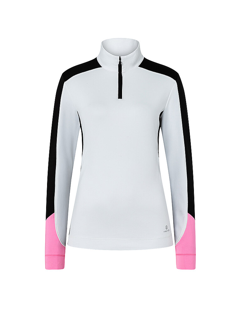 BOGNER FIRE ICE Damen Unterzieh Zipshirt Mirna weiss | XS